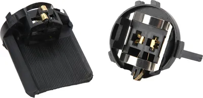 Zdjęcie produktu dla Para oprawek żarówek tylnych H7, adapter do montażu tylnych świateł samochodowych, akcesoria zamienne