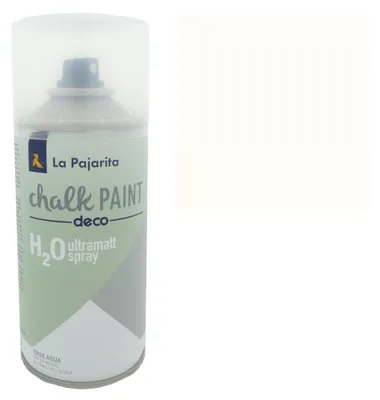 Image de La Pajarita Spray de craie Jouet Peinture en aérosol Blanc 300 ml Décoration