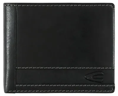 Produktbild von camel active Herrenbörse Lederbörse Jeansbörse schwarz black field
