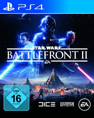 Produktbild von Electronic Arts Star Wars Battlefront II - Reissue, PlayStation 4, Multiplayer-Modus, T (Jugendliche), Physische Medien