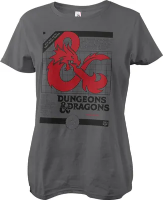 Produktbild von Dungeons & Dragons - 3 Volume Set Girly Tee - XX-Large - DarkGrey