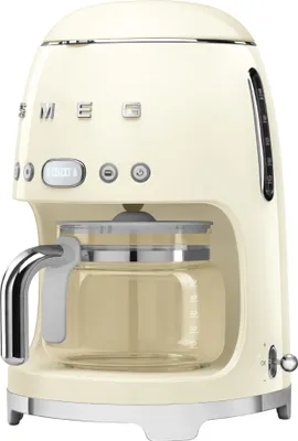 Produktbild von Smeg 50-iger Style Filter-Kaffeemaschine - Creme DCF02CREU