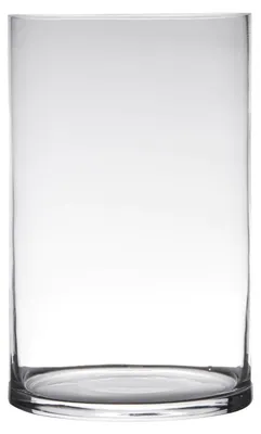 Produktbild von Hatchet Glasvase - Zylinder - Glas - transparent - 19 x 40 cm