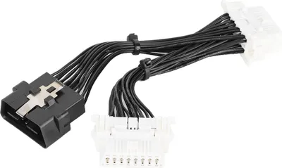 Obrázek produktu pro 16pinový adaptér 1 až 2 OBD2 Splitter Y Prodlužovací kabel pro GPS záznamník jízdy v autě
