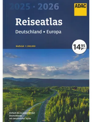 Zdjęcie produktu dla Reiseatlas ADAC 2025/2026 – Perfekte Orientierung