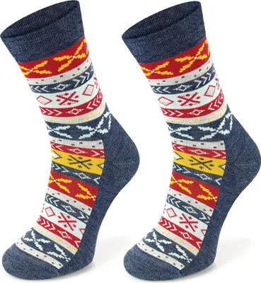 Produktbild von SKIETY Comodo Everyday Hiking Merino Wandersocken, Denim - 35-38
