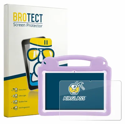 Produktbild von BROTECT Schutzglas für LETGOSPT Kids Tablet 10.1" Schutzfolie Panzer Folie Glas Display Schutz klar