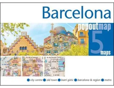 Produktbild von Barcelona Popout Map