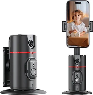 Produktbild von Kamera mit 360° Rotation, Gesichtserkennung, Stabilisator für Video, Livestream