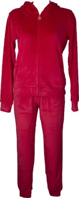 Produktbild von EMPORIO ARMANI Damen-Trainingsanzug, weiches und warmes offenes Hemd mit Reißverschluss und Kapuzenhose mit Manschette Art. 164392 2F260, XS - IT I / CN 155/80Y  / BR  XP / MX ECH, Poliestere 95%,Elasthan 5%