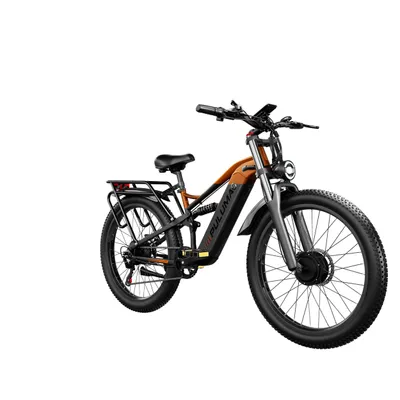 Produktbild von PE86 PRO Dual-Drive All-Terrain E-Mountainbike,48V 20Ah,Shimano 7-Gang,26×3.0 Zoll,2×80N.M,150kg,Reichweite 150 km