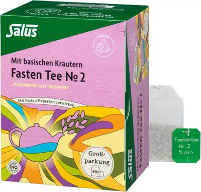 Image de Infusion rapide - N°2, réconfortante, 40 sachets, 72g | SALUS