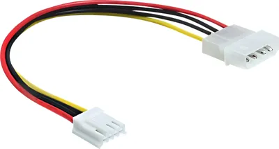 Obrázek produktu pro DELOCK Stromkabel Molex 4pin -> Floppy 4pin St/Bu 0.22m