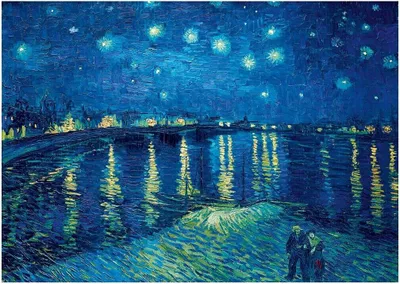 Obrázek produktu pro Vincent Van Gogh: Hvězdná noc nad Rhônou, 1888 BlueBird 1 000 ks