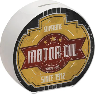 Produktbild von Motor Oil Benzin Spardose im Used-Look
