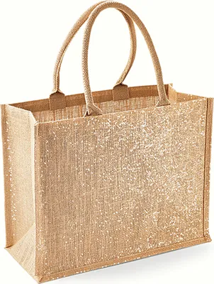 Produktbild von Westford Mill Shimmer Jute Shopper