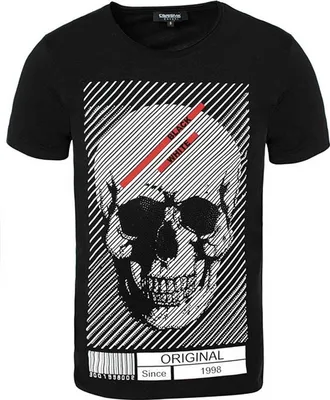 Produktbild von Brandneu Designer T-Shirt CARISMA in Schwarz mit Strass CRM4573 XL