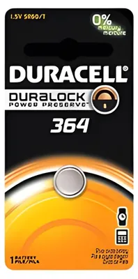 Obrázek produktu pro Duracell 364 - Batterie SR60 - Silberoxid - 20