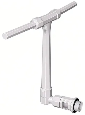 Produktbild von Höhenverstellbare Pool Fontäne – Dual Spray Hochdruck Wasserfall, 360° Kühlstrahl, Sprinkler für Aufstell- & Einbaupools