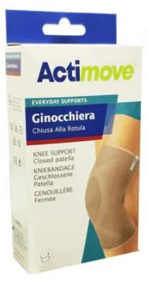 Produktbild von ACTIMOVE Alltags-Kniebandage, elastisch, mit Patellaöffnung (M)