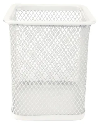 Obrázok produktu pre Pohár na perá, sieťovina, štvorcový, perleťový, LEVIATAN