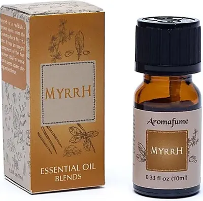Zdjęcie produktu dla Mieszanka olejków eterycznych z żywicy mirry Aromafume - opakowanie 3 szt. - 10 ml