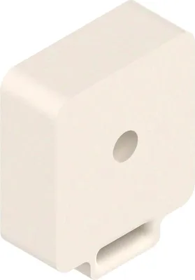 Produktbild von BLUM Distanzteile Innenschubkasten-Teilauszug 8 mm ohne Dübel, Cremeweiß