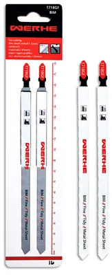 Image de Lame de scie sauteuse - 180 mm - Queue en T - Bimétal - Pour métal et plastique