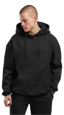 Image de Urban Classics Basic Oversized Hoody noir - L