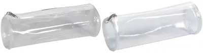 Zdjęcie produktu dla Clairefontaine 3329680084863, Miękki piórnik, Plastik, Przezroczysty, Monochromatyczny, Zamek, 220 mm