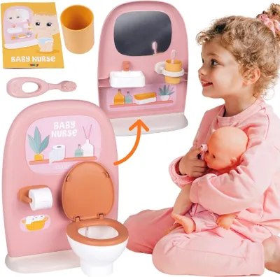 Immagine prodotto di SMOBY Baby Nurse - toilette bifacciale per bambola di 42 cm
