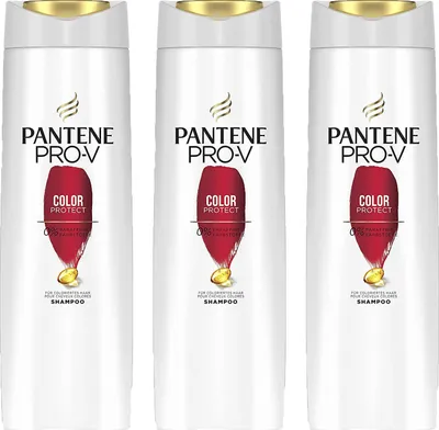 Produktbild von 3 x Pantene Pro-V Color Protect Shampoo je 500ml Schutz und Pflege für coloriertes Haar