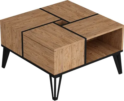 Immagine prodotto di Skye Decor, Nirvana - Atlantic Pine, tavolini, pino atlantico, 71,8 x 43,8 x 71,8 cm