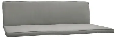 Produktbild von Beautissu Hollywoodschaukelauflage 3 Sitzer 2er Set Loft HS, 180x50cm, Hellgrau