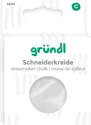 Produktbild von Gründl Schneiderkreide weiß 1 Stück
