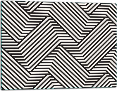 Obrázok produktu pre Sklenená doska na krájanie Sklenená krycia doska varnej dosky Univerzálny vzor 52x40 cm