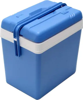 Produktbild von Chladiaci box 24 litrov modrý/biely - Izolovaný box s chladením až 11 hodín - Termobox z plastu : modrý