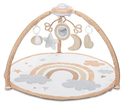 Produktbild von Lorelli Spielbogen Projector Musikfunktion Rassel Spiegel Greiflinge ab Geburt beige
