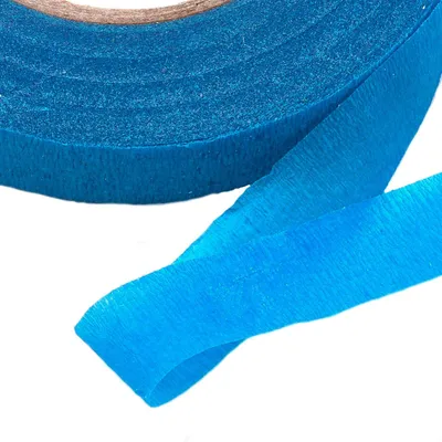 1 Rolle Papier Band Breite 12mm, blau