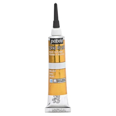 Produktbild von Pebeo Cerne Relief Outliner, 20 ml, King Gold