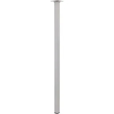 Produktbild von Möbelfüße Tischbeine (quadratische) Möbelbeine 25x700 mm Tischfuß Stahl silber