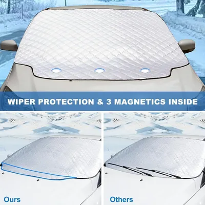 Produktbild von Frontscheibenabdeckung Auto Winter Magnet Fixierung 193x126cm