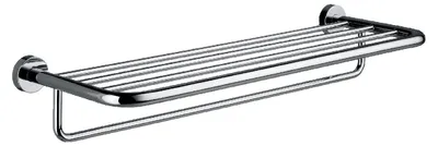 Immagine prodotto di emco roundo 2 porte-serviettes, chrome, porte-serviettes de bain, 600 mm, 456800162, 456800162