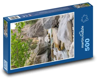 Produktbild von martinpuzzle - Puzzle 500 Teile - Nationalpark - Landschaft, Fluss