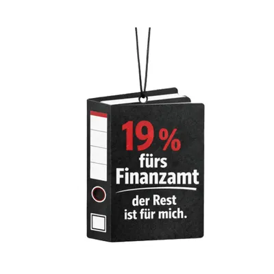 Produktbild von 19% fürs Finanzamt Duftbaum