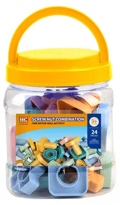 Zdjęcie produktu dla Wkręty budowlane Pastel w pudełku, 24 szt.