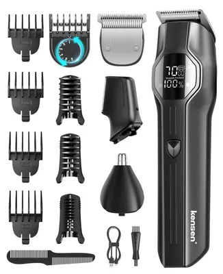 Produktbild von kensen 4-in-1 Barttrimmer Herren set,All-in-One Bartrasierer Akku 210Min