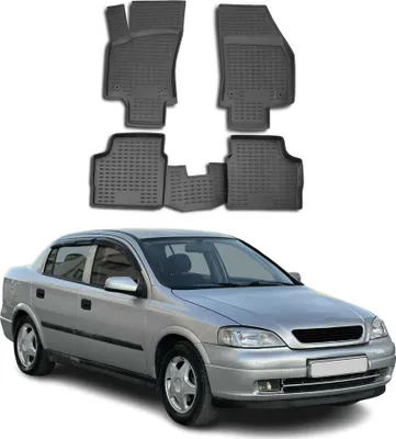 Immagine prodotto di 2007-2014 Opel Astra H Tappetini TPE Nero 4 pezzi
