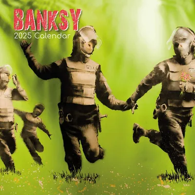 Productafbeelding van Wandkalender 2025 »Banksy«.