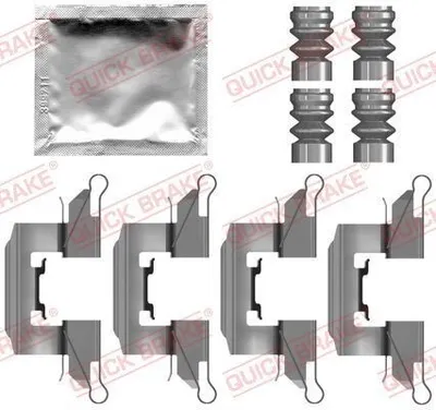 Obrázok produktu pre Súprava príslušenstva, QUICK BRAKE brzdové obloženie kotúčovej brzdy 109-0139